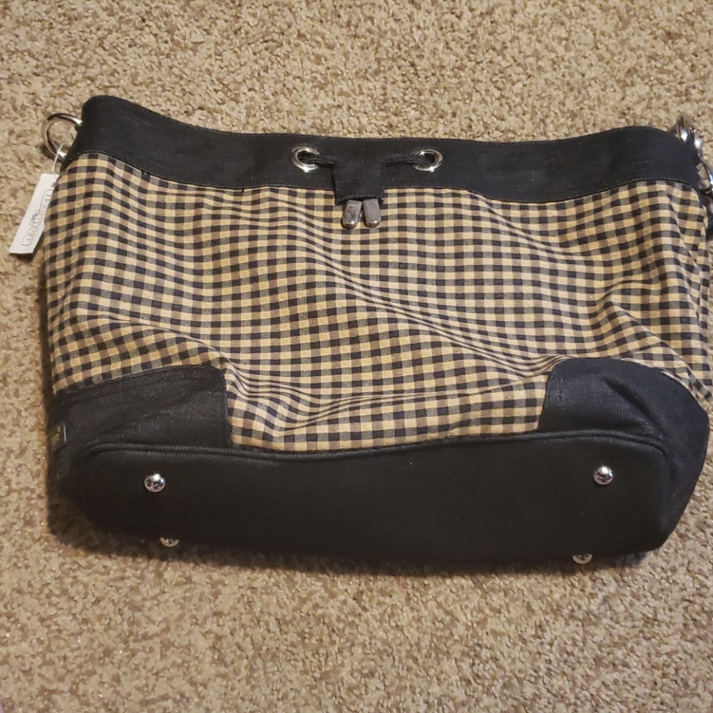 Longaberger Khaki Purse and checkbook holder NWT